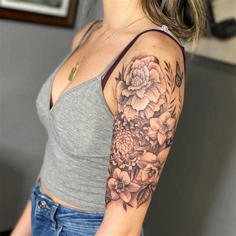 half sleeve tattoo design ideas|feminine half sleeve tattoo ideas.